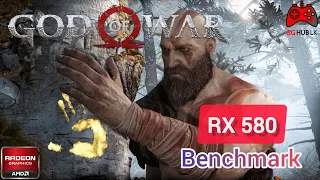 GOD OF WAR | RX 580 8GB | i5-3470 | 16GB | low - Ultra Settings #godofwar #benchmark #rx580