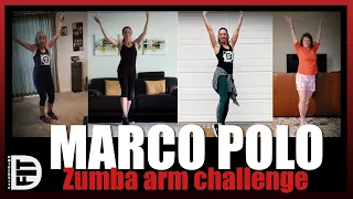 ZUMBA TONING ARM CHALLENGE 🔥💪 | Marco Polo | Loreena McKennit || DanceFIt University