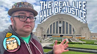 The Real Life Hall of Justice!  Four Museums in One Amazing Building - Union Terminal - Cincinnati