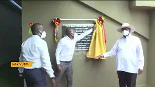 MUSEVENI LAUNCHES THE NEWLY REFURBISHED NAKIVUBO STADIUM IN DOWNTOWN KAMPALA