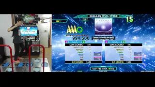 HN!! DDR Chronos (walk with you remix) - BEMANI Sound Team "TAG" DOUBLE EXPERT EDP 14 AAA