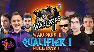 WARLORDS $50,000 QUALIFIER#1 DAY 1!! LIVE on YOUTUBE TOO!!!