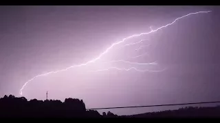 Unwetter/Starkregen/Wind/Blitz/Donner/Gewitter im Thüringer Wald 19.07.2017