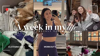 week in my life ♡ pilates event, active wear haul, cafe date & more | vlog