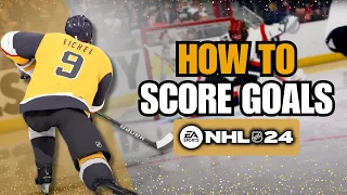 NHL 24 | HOW TO SCORE GOALS!!