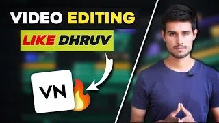 How To Edit Video Like Dhruv Rathee In Mobile | VN App | @dhruvrathee