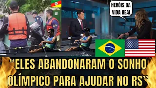 Tv De Nova York Mostra Atletas Brasileiros Que Estão Ajudando No Rio Grande Do Sul