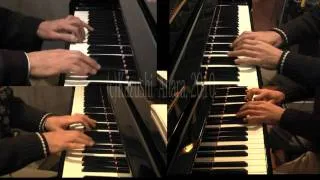 Bach - Brandenburg Concertos No.3 for 8 hands, 2 pianos