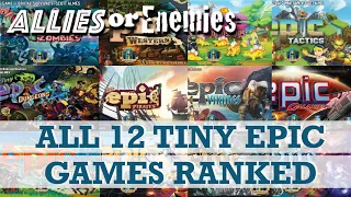 Every Tiny Epic Game Ranked