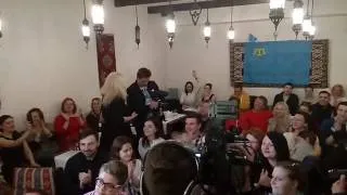 Крымско - татарский народ поддерживает Джамалу. Ресторан Мусафир (Киев)
