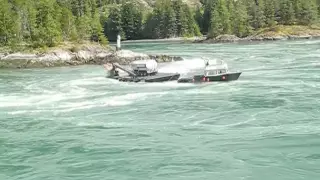 Sechelt Rapids - Tug And Barge