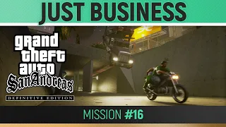 GTA San Andreas: Definitive Edition - Mission #16 - Just Business 🏆 Walkthrough Guide