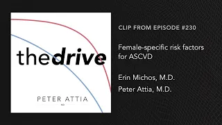 Female-specific risk factors for ASCVD | Peter Attia, M.D. with Erin Michos, M.D.