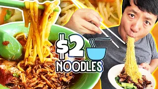 $2 Noodles! ‘MOST BEAUTIFUL’ Hawker Center in Singapore at Tiong Bahru Food Center