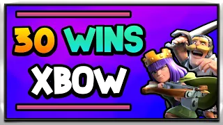 30 WINS in the Global Tournament with Xbow (ft. Tytoń) — Clash Royale