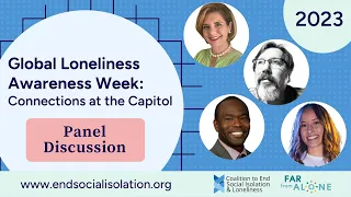 Panel Discussion on Social Isolation and Loneliness Among Our Most Vulnerable Populations