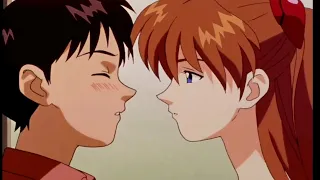 🇧🇷 MELHOR BEIJO DA VIDA DELA 😍 - NEON GENESIS EVANGELION DUBLADO | EP 15