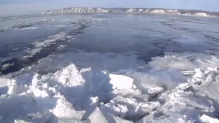 Байкал движение льда | Образование торосов