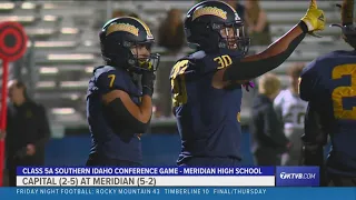 Highlights: Meridian rolls past Capital 55-14