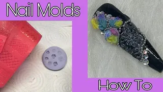 Nail Art Mold Tutorial - How To Use 3d Nail Molds