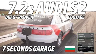 Audi S2 7.2s @ 315 KMH (DRAGY PROVEN FOOTAGE) ONE OF THE FASTEST AUDI IN THE WORLD PT2