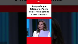 Debate na Globo: Soraya Thronicke diz que Padre Kelmon é cabo eleitoral de Bolsonaro