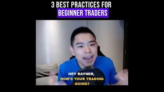 3 Best Practices For Beginner Traders #shorts