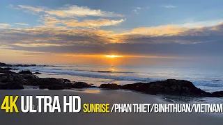 Sunrise - Nature Relaxation Video - Relaxing Sea Ocean Waves Sounds 4K ULTRA HD