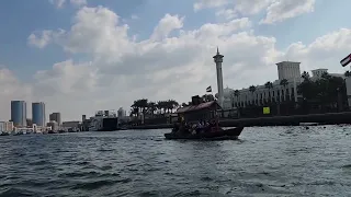 Dubai Creek ride boat from Baniyas to Dubai Old souq