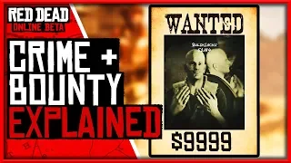 Crime & Bounty System EXPLAINED! Red Dead Redemption 2 Online (Red Dead Online)