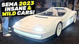 2023 SEMA SHOW COVERAGE - DAY 1 - The Best (And Weirdest) Cars & Trucks