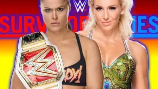 WWE Survivor Series: Ronda Rousey vs. Charlotte Flair!!