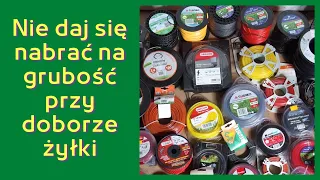 Grubość żyłki do kosy, co trzeba wiedzieć żeby się nie oszukać.