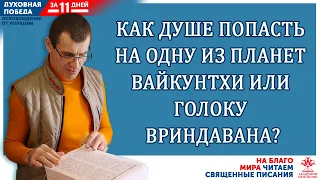 Как душе попасть на одну из планет Вайкунтхи или Голоку Вриндавана?