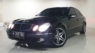 Mercedes-Benz E200 Kompressor Avantgarde Line 2003 [W211] In Depth Review Indonesia