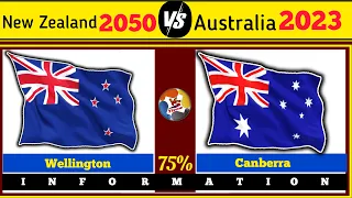 New zealand 2050 vs Australia 2023 | country comparison