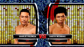 UFC Undisputed 3 Gameplay Takeya Mizugaki vs Charlie Valencia (Pride)