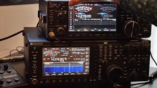 Kenwood TS-890S vs. Icom IC-7610 Comparison of Internal Speaker Audio, SSB Filter, RX Quality Review