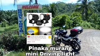 Murang Mini Driving light sa Shopee/ No balast No relay / DIY installation of Mini Driving light