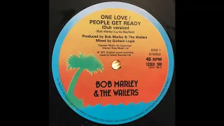 One Love/People Get Ready (Dub Version) - Bob Marley & The Wailers - Island Records 12ISX 169