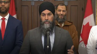 NDP Leader Jagmeet Singh calls for emergency debate on rise in hate crimes  – April 17, 2023