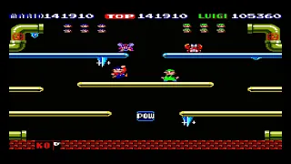 Mario Bros 1983 - OVER 70 PHASES!  - Arcade Gameplay - Longplay  - 2 Player -  Multiplayer