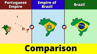 Portuguese Empire vs Empire of Brazil vs Brazil | Brazil | Comparison | Data Duck 2.o