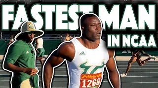 The FASTEST MAN In The NCAA?!?