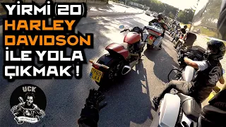 20 HARLEY DAVIDSON'LA YOLA ÇIKMAK | Test Sürüşü !