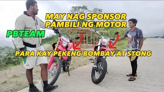 MAY NAG SPONSOR PARA SA MOTOR AT YERO KAY STONG #pugongbyahero #pbteamdavao #charityvloggers