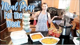 Weekly Meal Prep!  Food Makes Me Happy.  New Recipes, Delicious Meals! Cook With Me 2021!