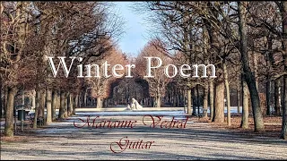 "Winter Poem" by Marianne Vedral, guitar