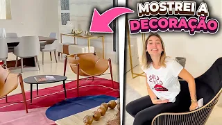 MOSTREI COMO ESTÁ A DECORAÇÃO NA NOSSA CASA!!!