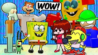 SPONGEBOB MEETS FNF! Friday Night Funkin vs Dave and Bambi PINEAPPLE EDITION - FNF Mods 163